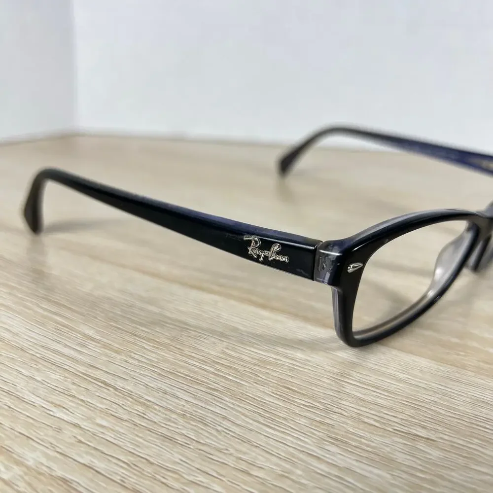 Ray-Ban RB5256 5190 Eyeglasses Translucent Blue Frames Only 54-16-135